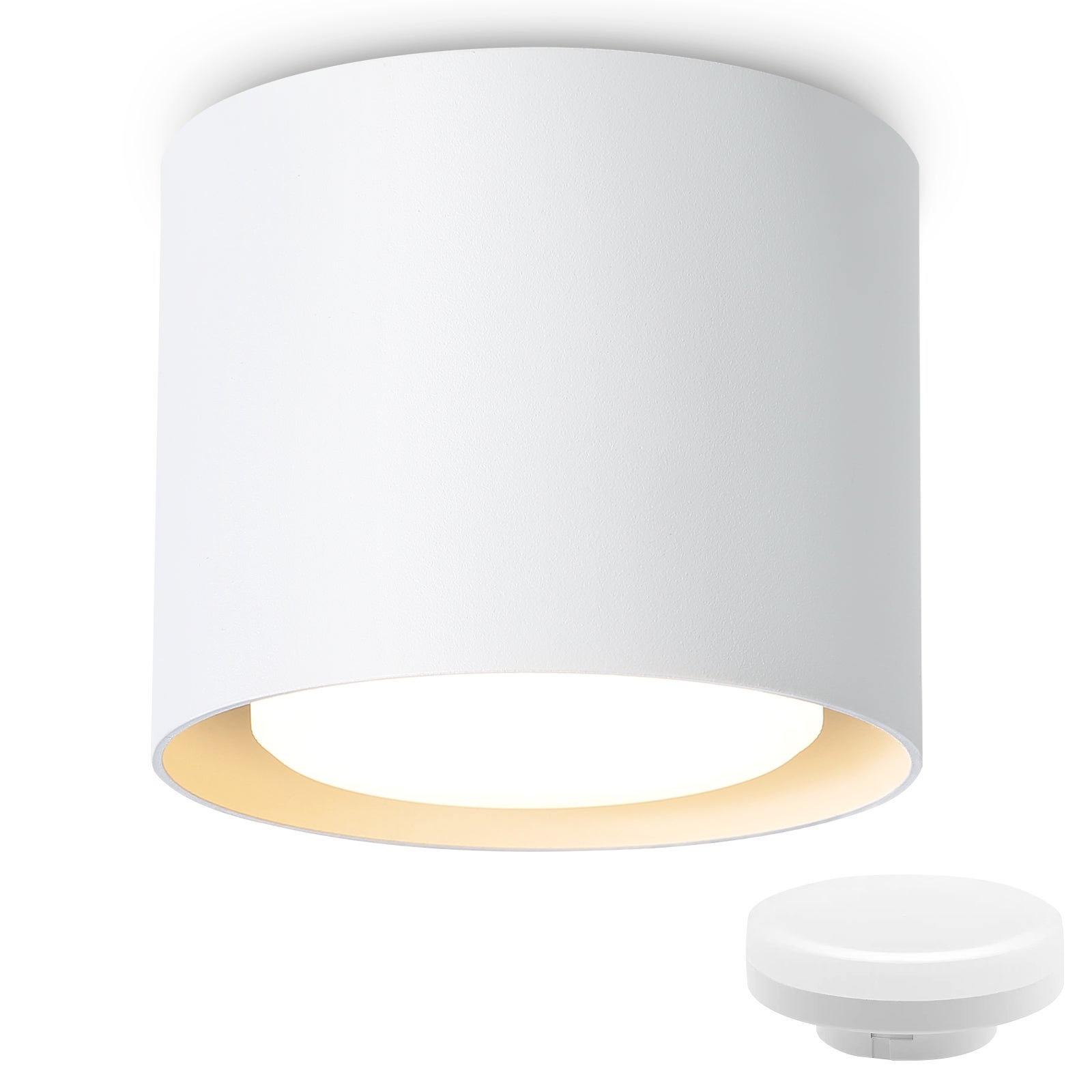 Comely Applique Da Interno LED 7W 787LM – Moderna, Legno, Luce Calda 3000K, 22cm Per Camera Letto Soggiorno