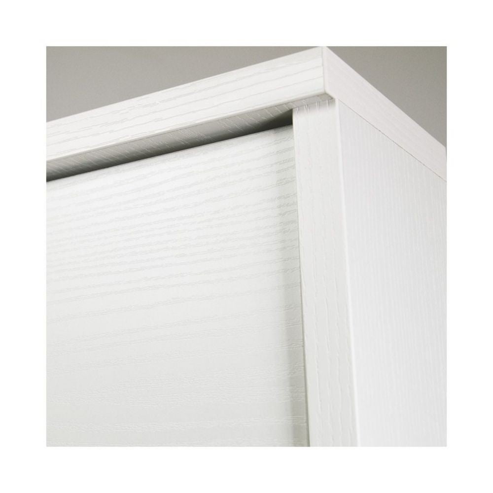 Armadio Gabriella Roba 3 Ante Con Soft-Close - Bianco, 190x139x52cm, Per Cameretta Bambini - Foto 4