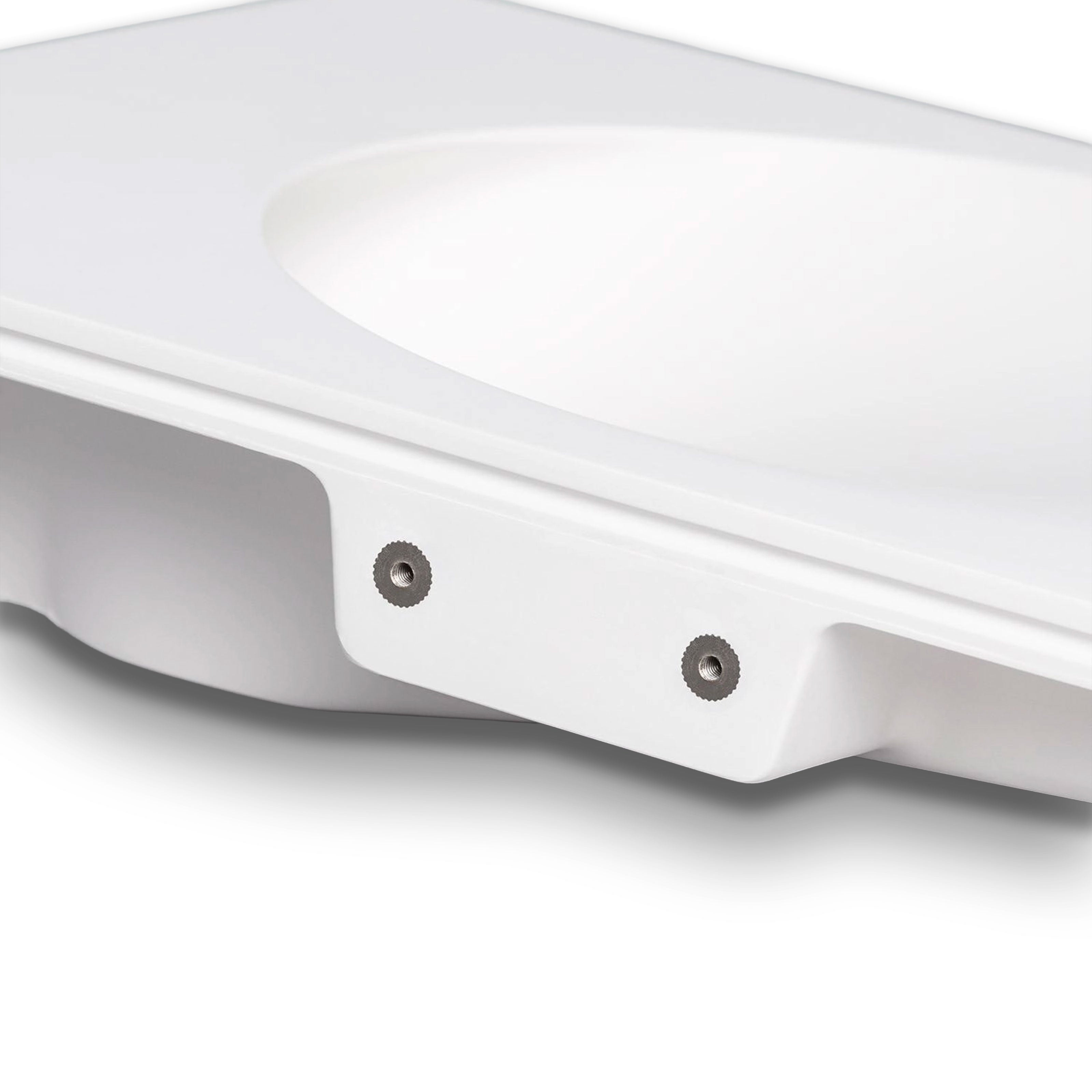 *STOCK* GHOST 350x290x75mm orifício 13cm 40W GU10 IP20 suporte para holofotes de gesso cerâmico embutido - 2