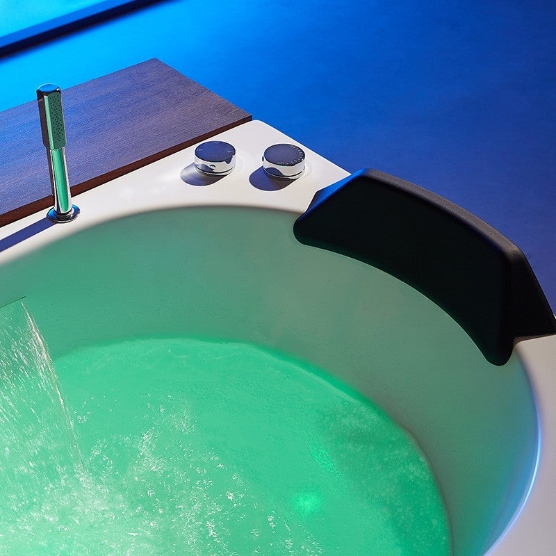 Baignoire balneo NEO BLACK 1 place ARCHIPEL® 180x86 - 8