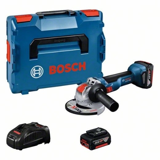 Meuleuse angulaire BOSCH PROFESSIONAL GWX 18V-10 + 2 batteries 5,0Ah + GAL 1880 + L-BOXX X-LOCK - 7