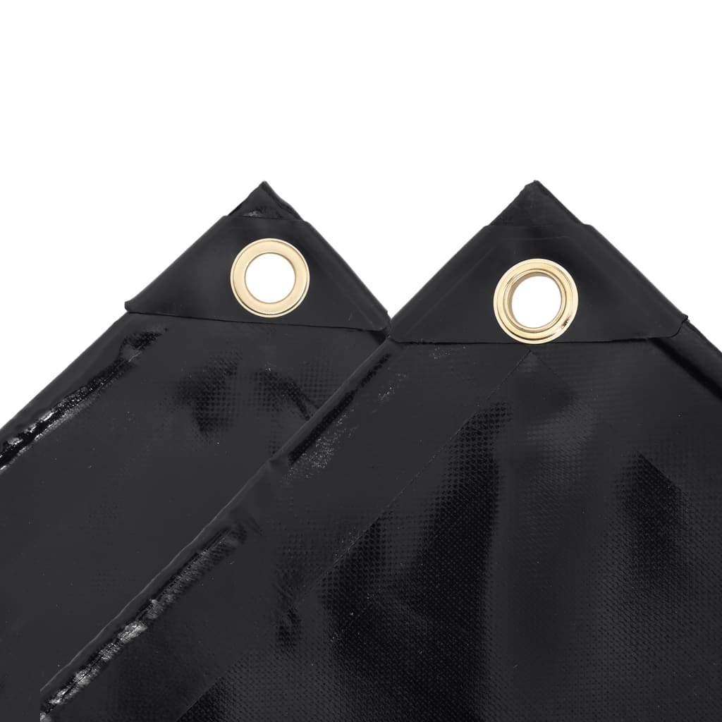 Lona protetora 650 g/m2 1,5x20 m preta - COMFORTXL - 3