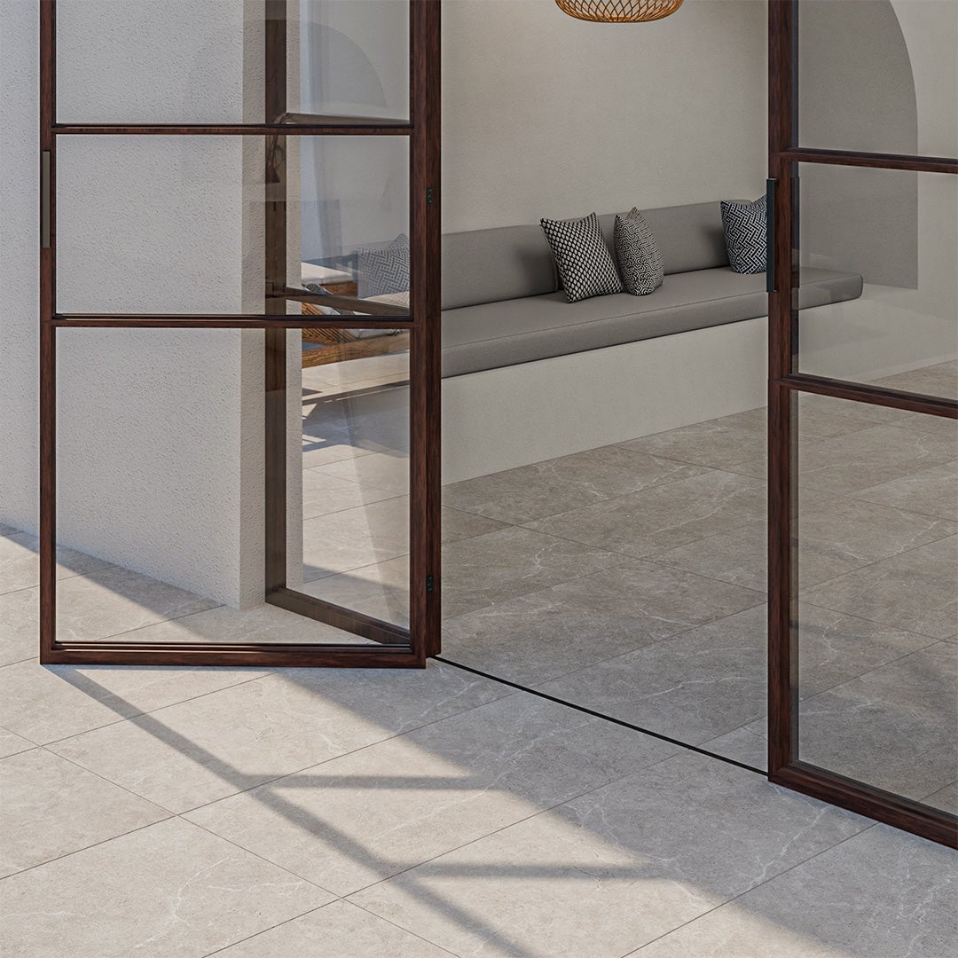 Pietra di Gerusalemme Grigio - Piastrelle 61x61 cm 9 mm - CHS 3002 60x60 MATT R10 9 mm - 2