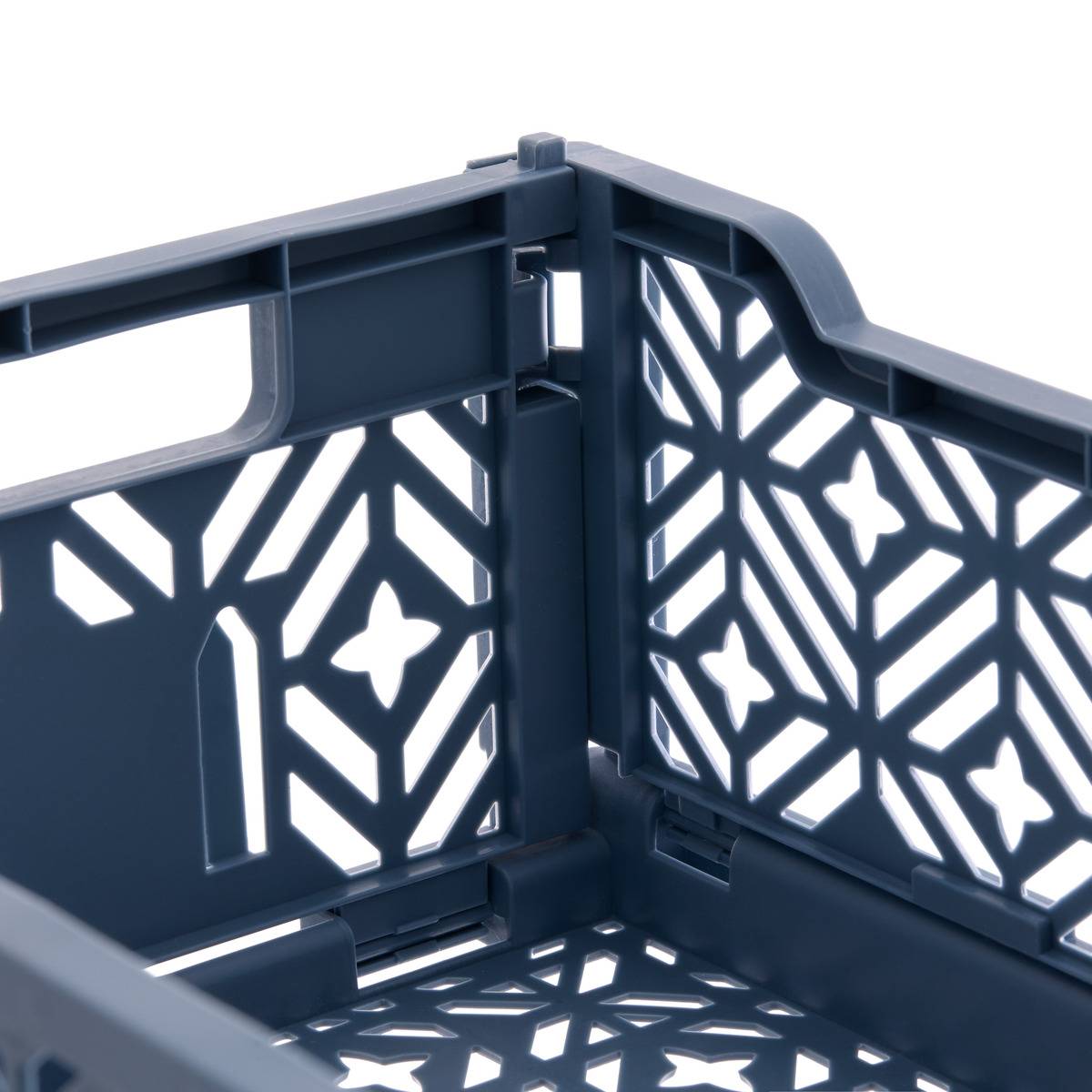 Cagette pliable Arry 30x20cm bleu - Atmosphera créateur d'intérieur - 5
