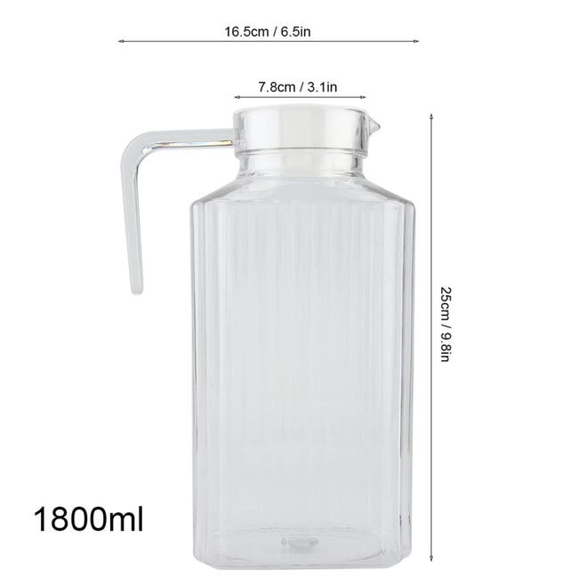 KADAX Brocca in vetro per acqua, bevande, succhi, acqua, composta KADAX Brocca in vetro per acqua, bevande, succhi, acqua, composta