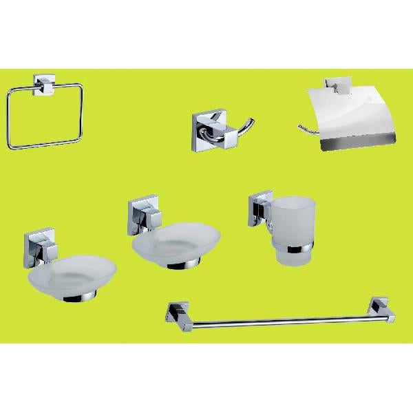 Dispenser Sapone A Muro In Acciaio Cromato E Vetro Satinato - Linea Velvet