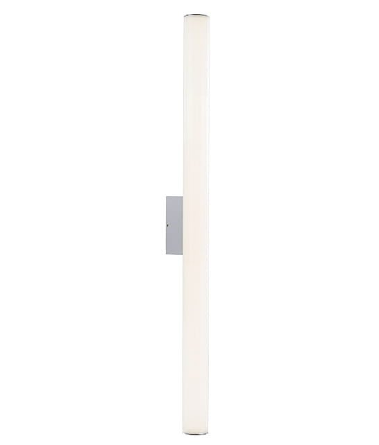 Kinkiet ścienny Ice biały chromowany LED 12W 4000K 1200lm wym: 60 x 4 x 8,5 cm tworzywo sztuczne IP44 Nowodvorski Lighting