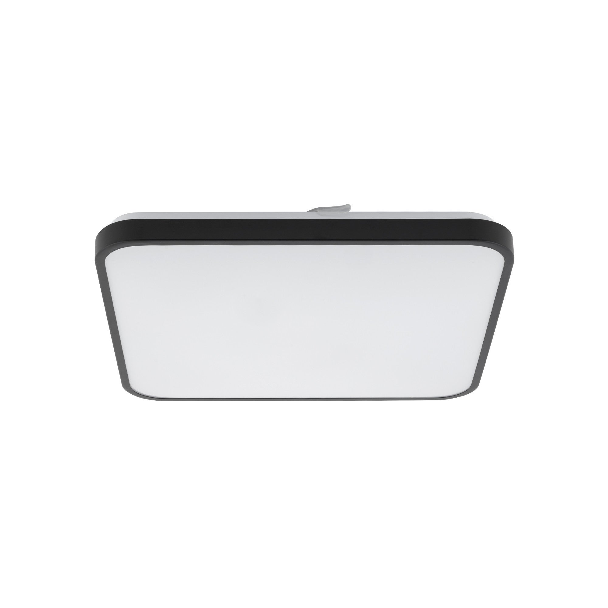 Plafon Agnes Led kwadratowy czarno-biały LED 32W 3000K 2700lm wym: 5 x 43,5 cm IP44 metal Nowodvorski Lighting