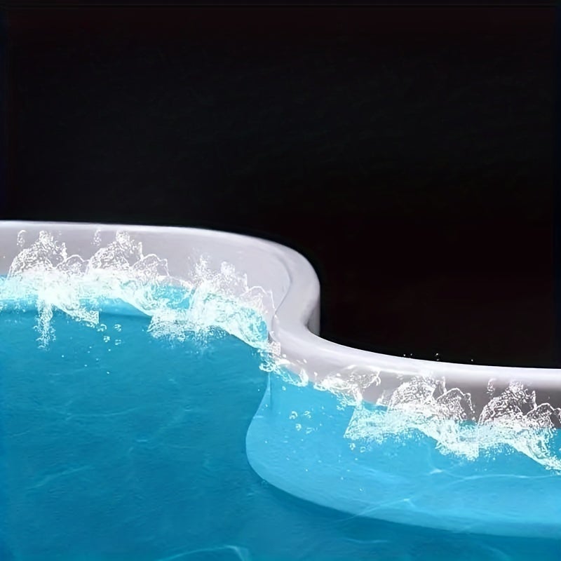 Bande étanche pour salle de bain en forme de T, bande étanche pour seuil, 1.6x30mm, 1 mètre, noire - 8