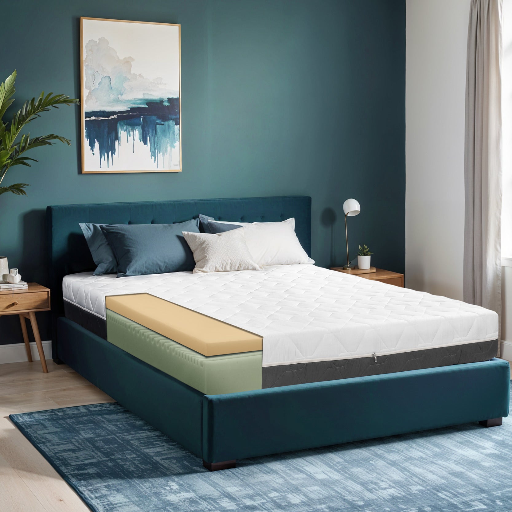 Matelas 120x190 Cm Mémoire De Forme Baldiflex – H 26 Cm – Premium Plus