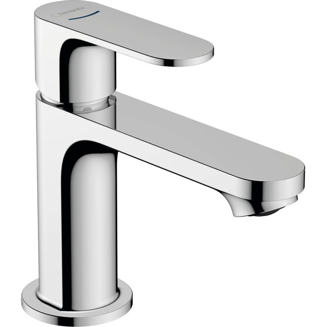 Mitigeur Lavabo Hansgrohe Rebris E Eau Froide - Design Épuré, Économie D'Eau EcoSmart, Chromé