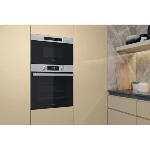 Micro-ondes solo 22l 1300w encastrable noir - Whirlpool MBNA900X - 4