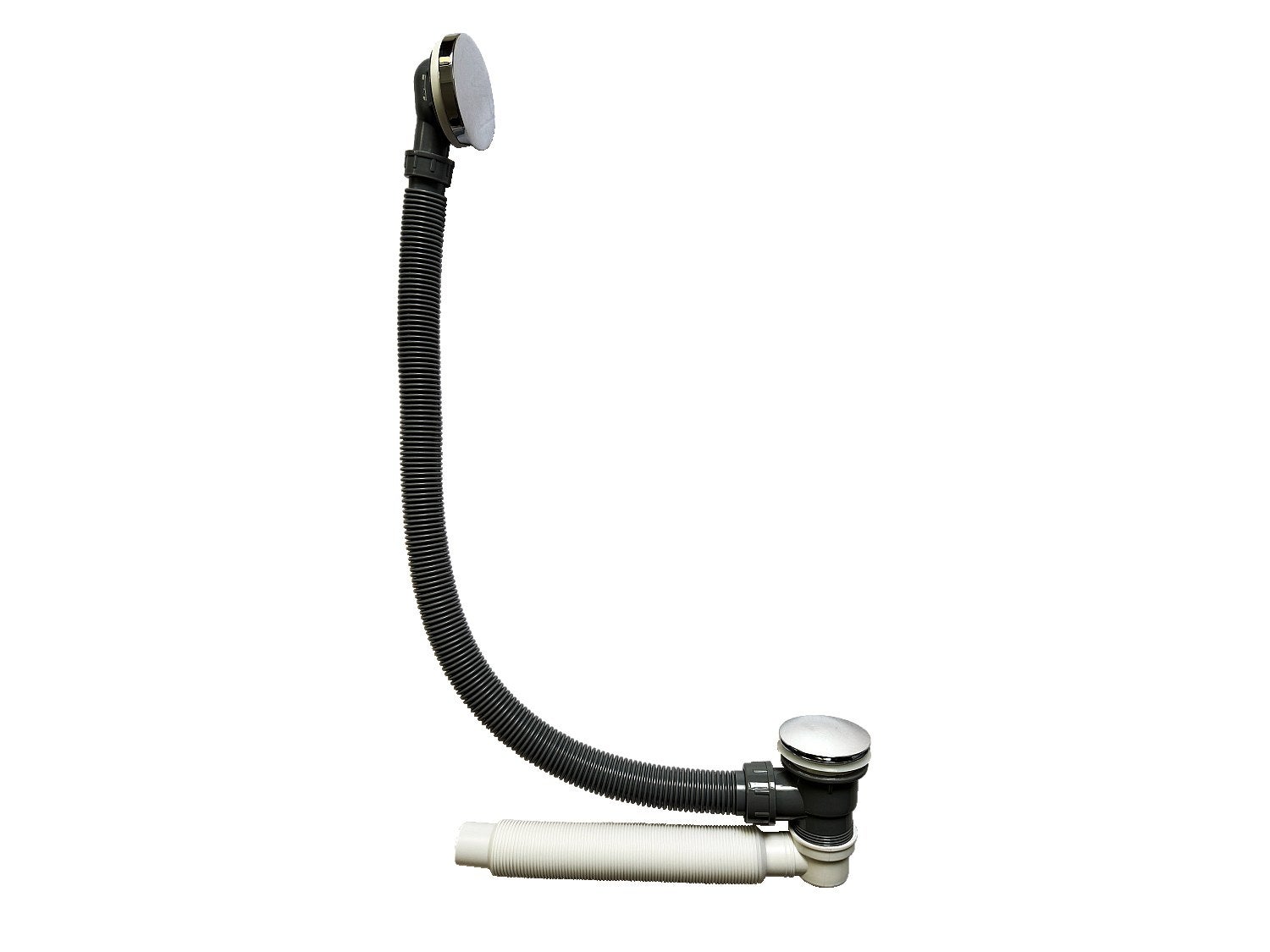 Rura przelewowa do wanny - 75 cm - FARASIO