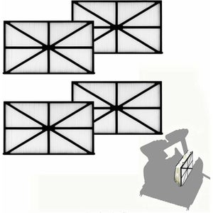 2 Filtres Lavables Ronds Plissés Pour Aspirateur AquaVAC 7403 3000 Plus - Neufs Kallefornia