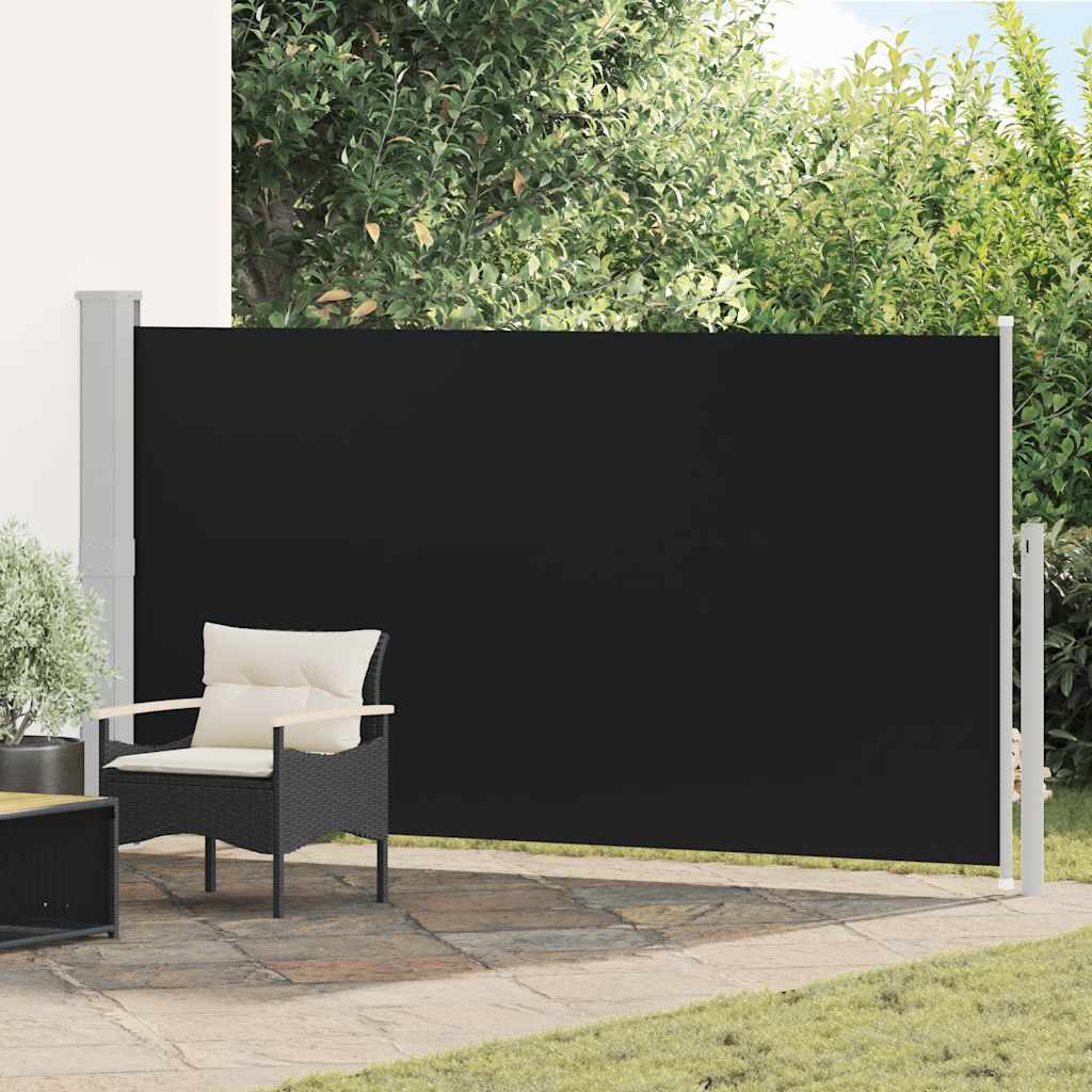 Auvent latéral rétractable de patio 80x300 cm Gris Auvent latéral rétractable de patio 80x300 cm Gris