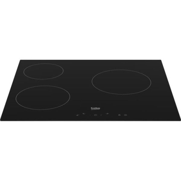 Plaque de Cuisson - Vitroceramique - BEKO - 3 foyers - 60 cm - HIC63400 - 4