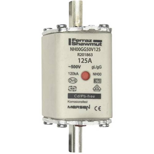 Fusibile MERSEN FERRAZ A2K225R, Azione Rapida, 250 V, 225 A, Classe RK1 - Foto 2