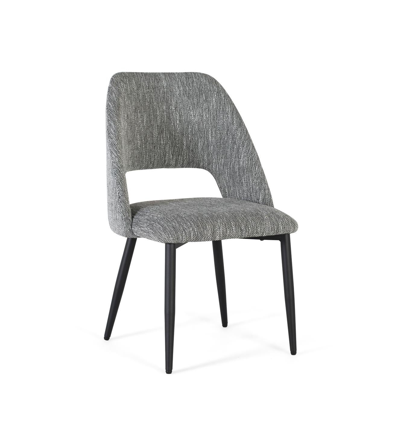 Krzesło materiałowe 57 cm, styl nowoczesny, współczesny - 87x57x57 GYC