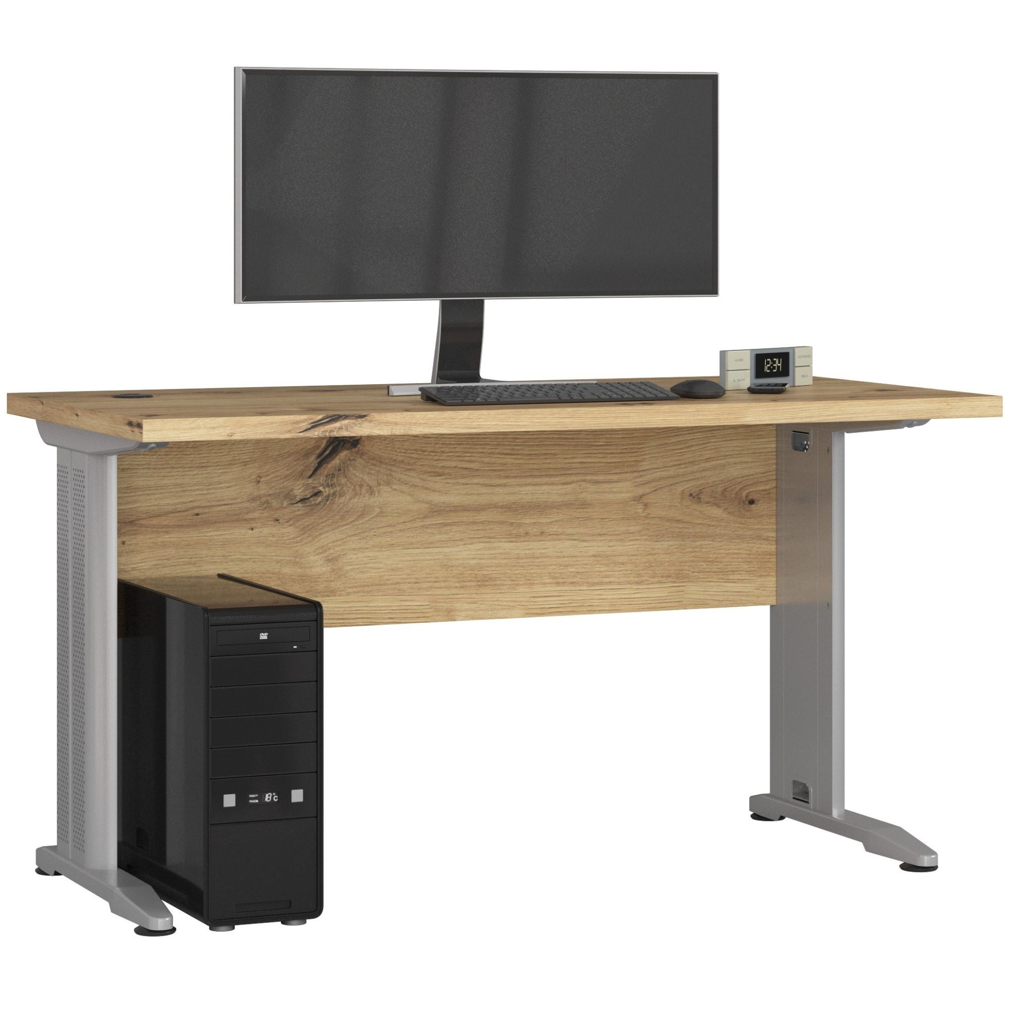 Biurko AKORD BM135 Dąb Artisan 135 cm kolor Dąb Artisan mat 135x60x76 cm