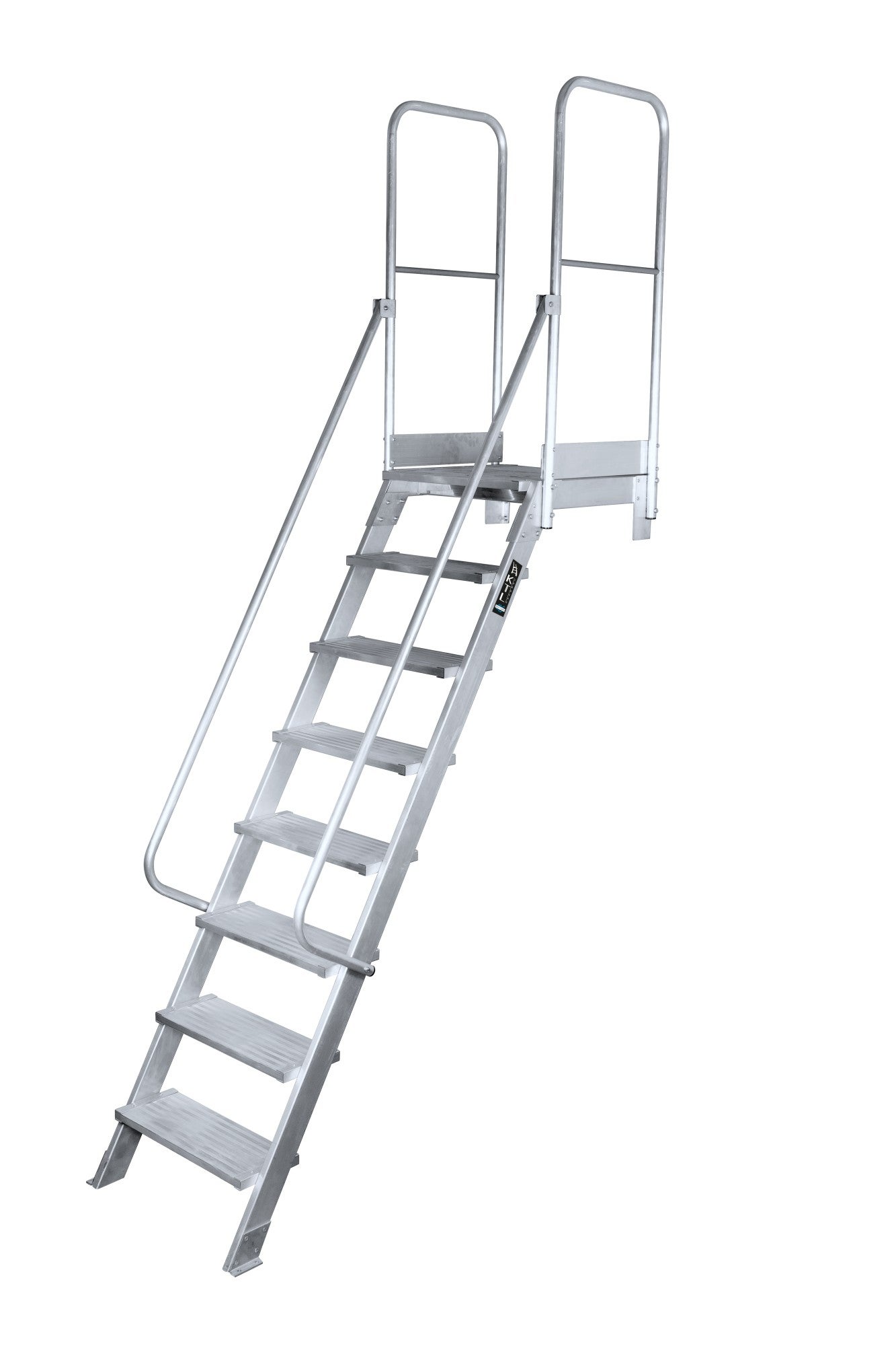 Escalera ktl max escalera ktl de acceso con plataforma 45º 9 escalones