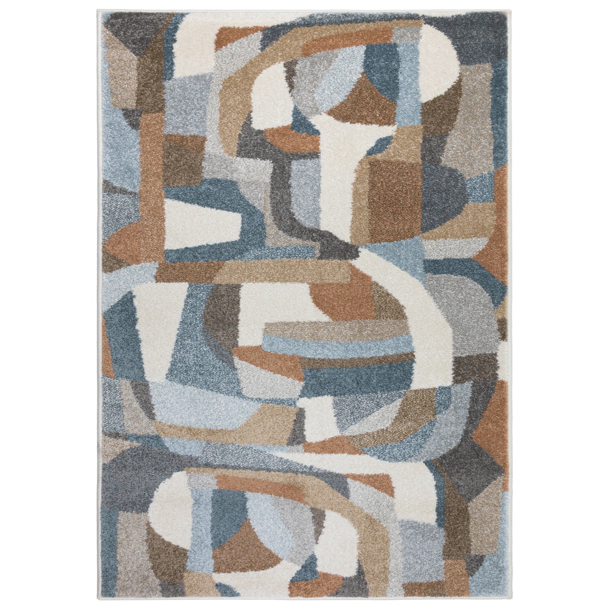 Dywan Lunera 120x170 cm Art Deco Wielokolorowy