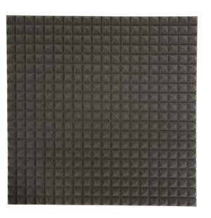Assorbimento Rumore Pannelli Fonoassorbenti Piramidali 25x25x6cm - Pacco Da 16 (1m²) Per Studio Registrazione Pannelli Anallergici Made Italy - 5