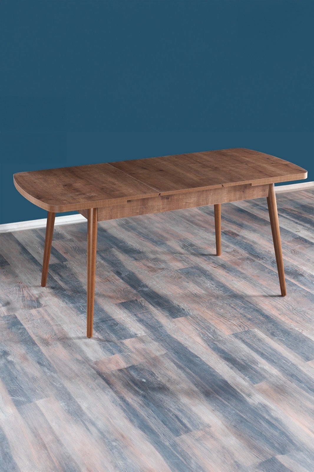 Menzzo  Mesa De Comedor Extensible, Sümela, Nogal , Leroy Merlin