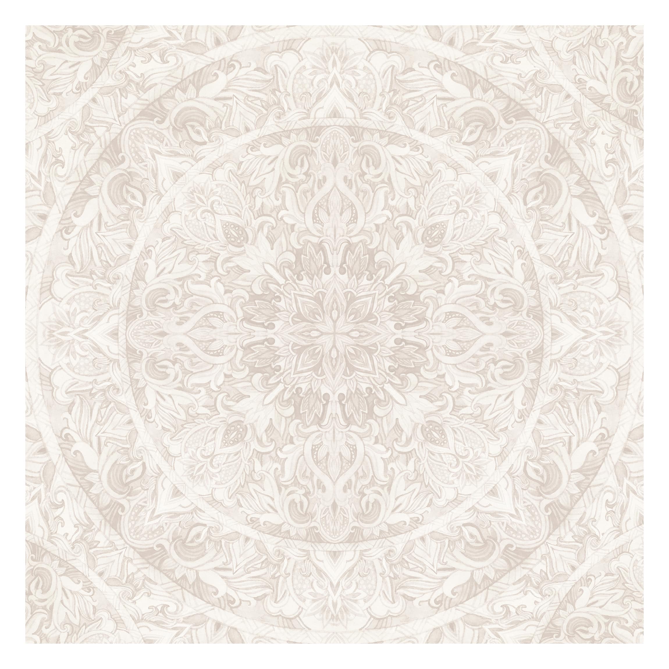Papel pintado estampado acuarela arte motivos zen mandala 214 - salón dormitorio cocina pasillo - tnt 288 x 288 cm smart