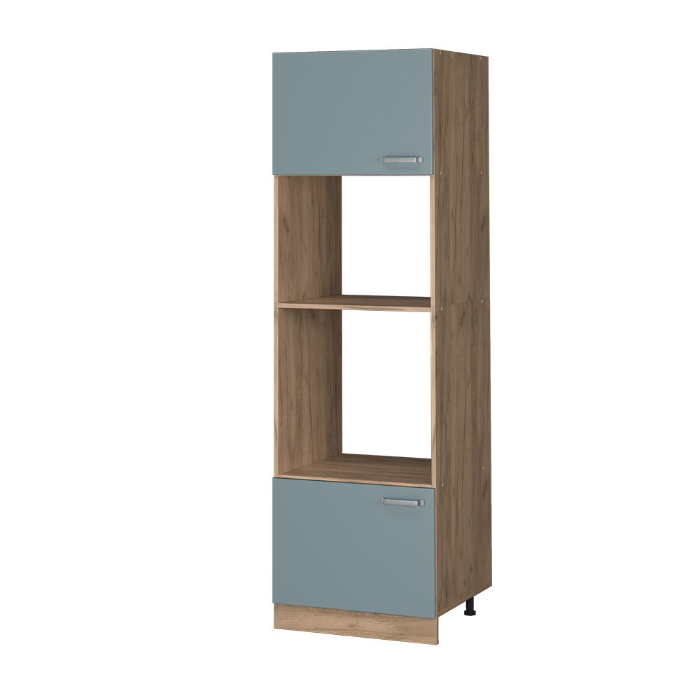 Vicco Szafka do mikrofalówki R-Line, Niebiesko-szary, 60 cm