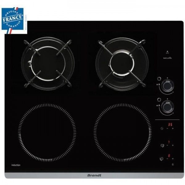 Plaque de Cuisson Mixte GAZ Electrique +[ induction / gaz BRANDT — free download