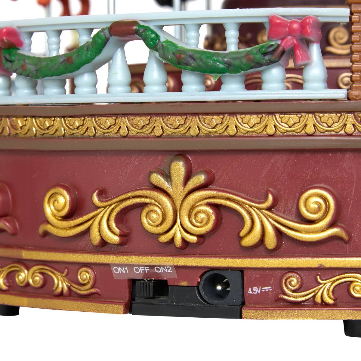 Village lumineux grand carrousel musical 52 LED - Atmosphera créateur d'intérieur - 2