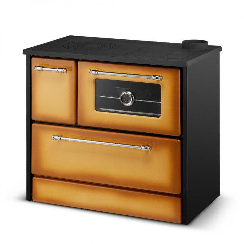 Piec kuchenny na drewno 9 kW Cappuccino Beatrice L87xD51xH79 Ecodesign