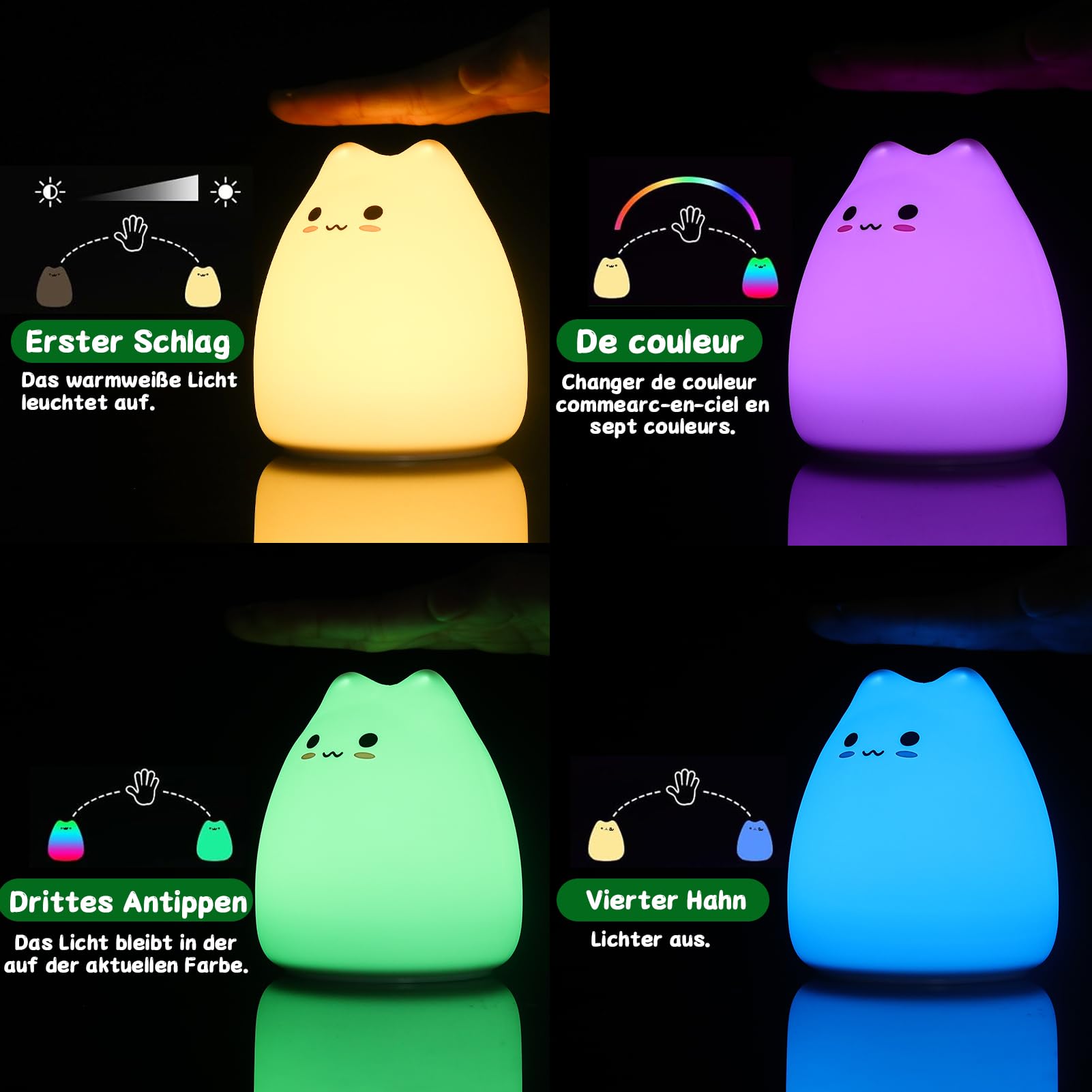 Lampada Sospensione A LED Ricaricabile – Sensore PIR, Telecomando, Dimmerabile, 5000 MAh, Oro, Per Tavoli Senza Fili