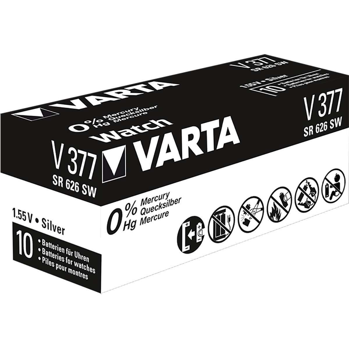 VARTA Pile Silver-Oxide SR66 1.55 V 27 mAh 1-Pack - 4