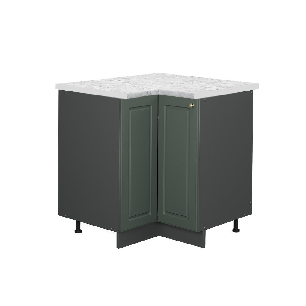 Vicco Szafka narożna Fame-Line, Green Gold Country, 80.5 cm , BP Marmur
