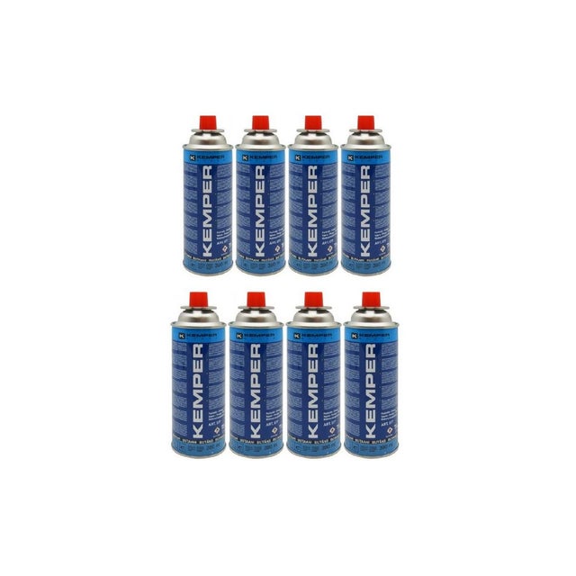 Pack de 8 Cartouches gaz 227g Butane KEMPER