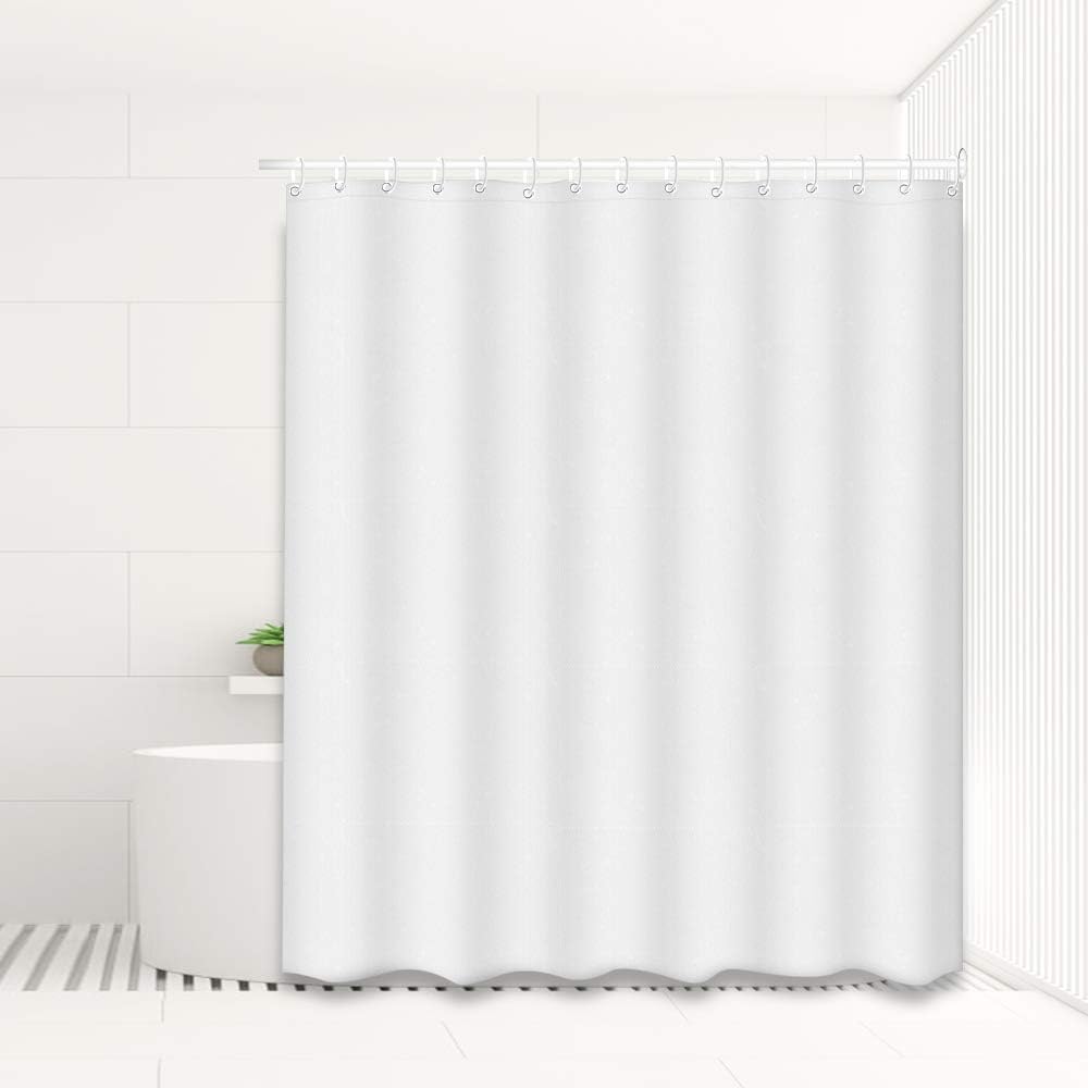 Rideau De Douche Anti-Moisissure 180X180Cm,3 Aimants Lestés En Bas