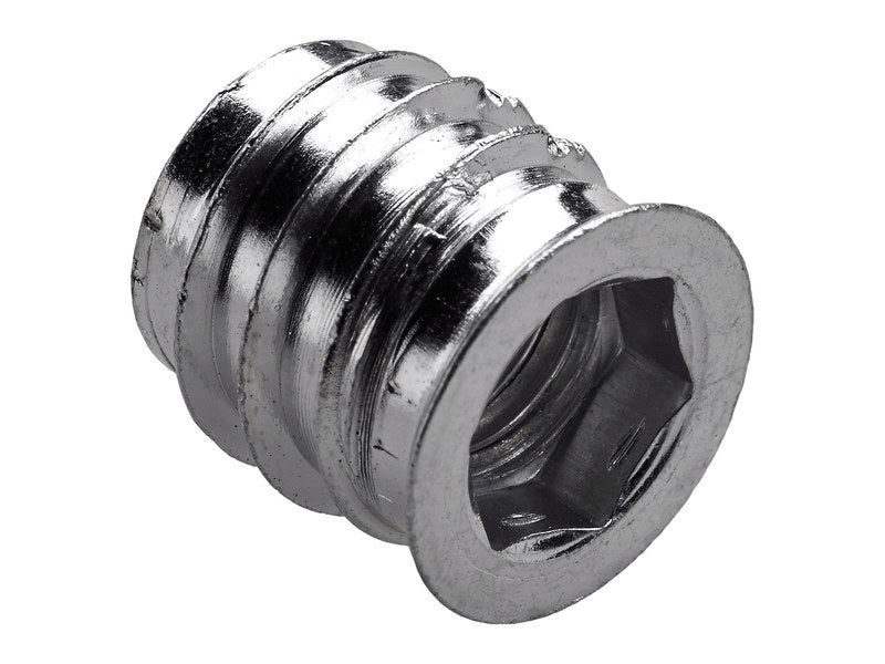 Lot De 5 Manchons Taraudés Zingués 6 Mm - 20 Mm - Marque VISWOOD, Neufs