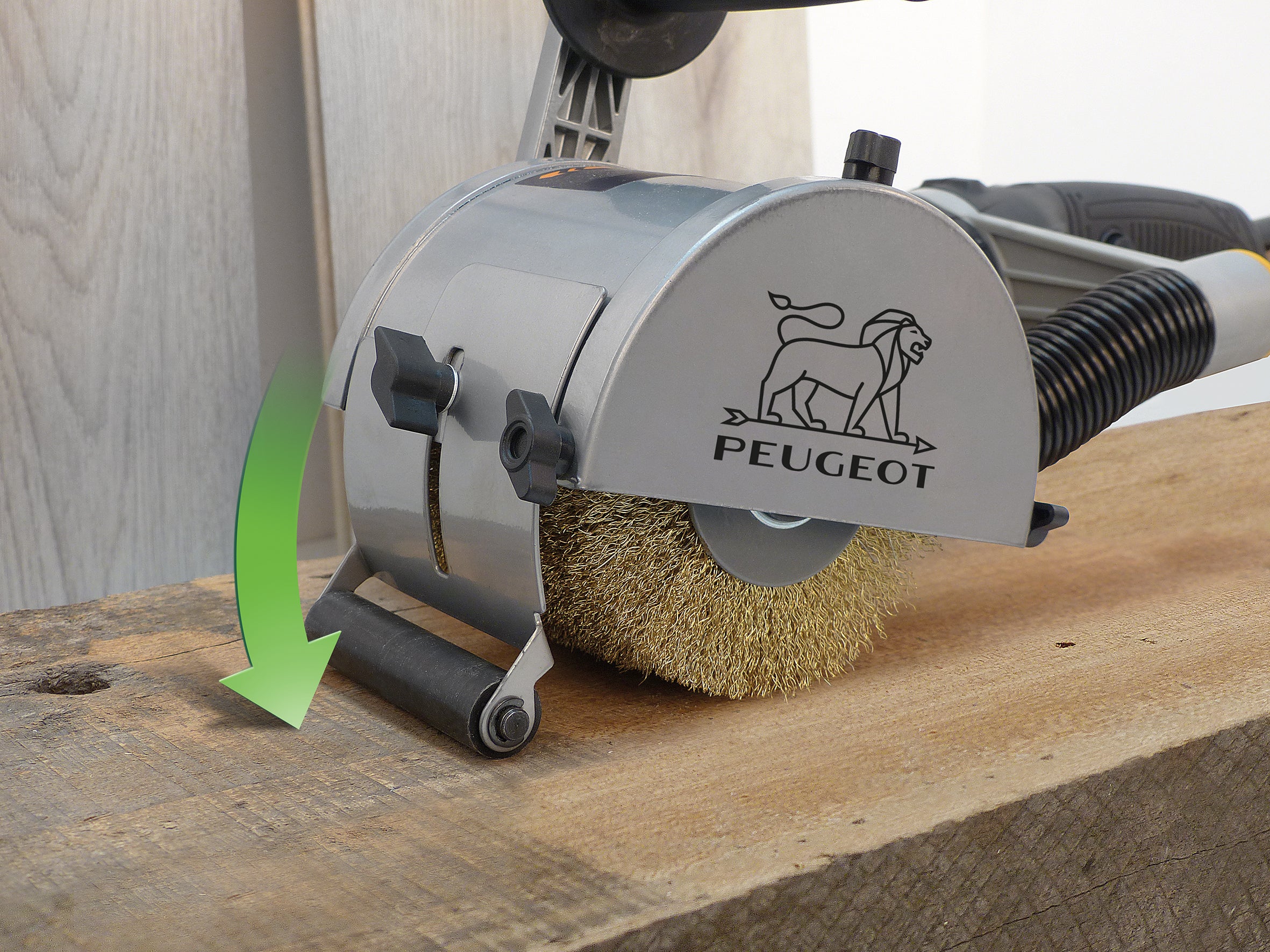 Rénovateur Filaire EnergyBrush-1500 - 1500W - Brosse Ø120x100mm - Vitesse Variable 600-3200 tr/min - Garantie 3 ans. - 3