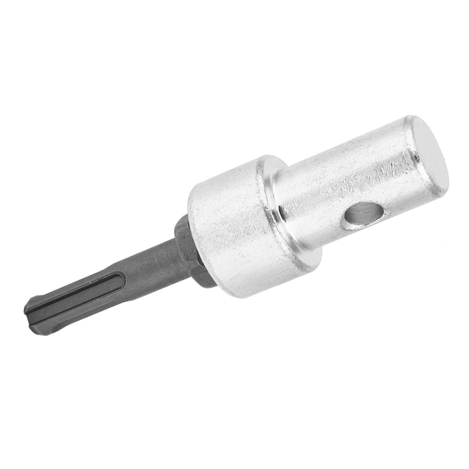 Adaptateur Perceuse électrique Pour Tarière De Mise à La Terre - Connexion Tige Ronde à Tige Ronde, Métal Robuste - 7