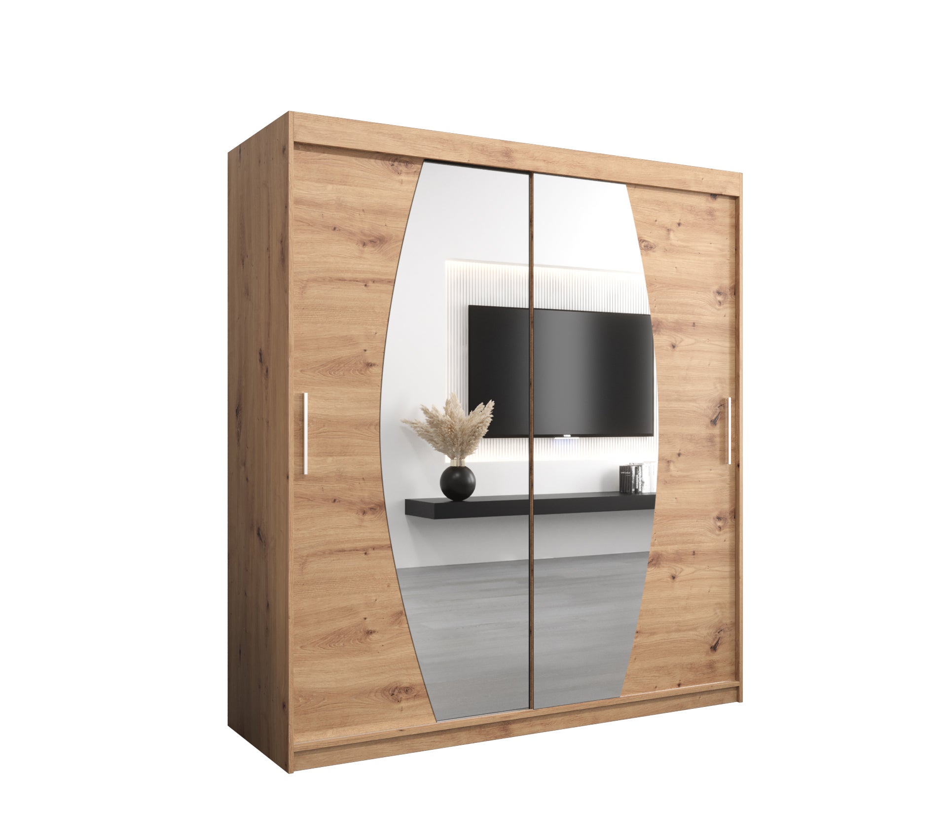 Szafa przesuwna garderoba ELYPSE 180 x 62 x 200 cm Artisan - Abiks Meble