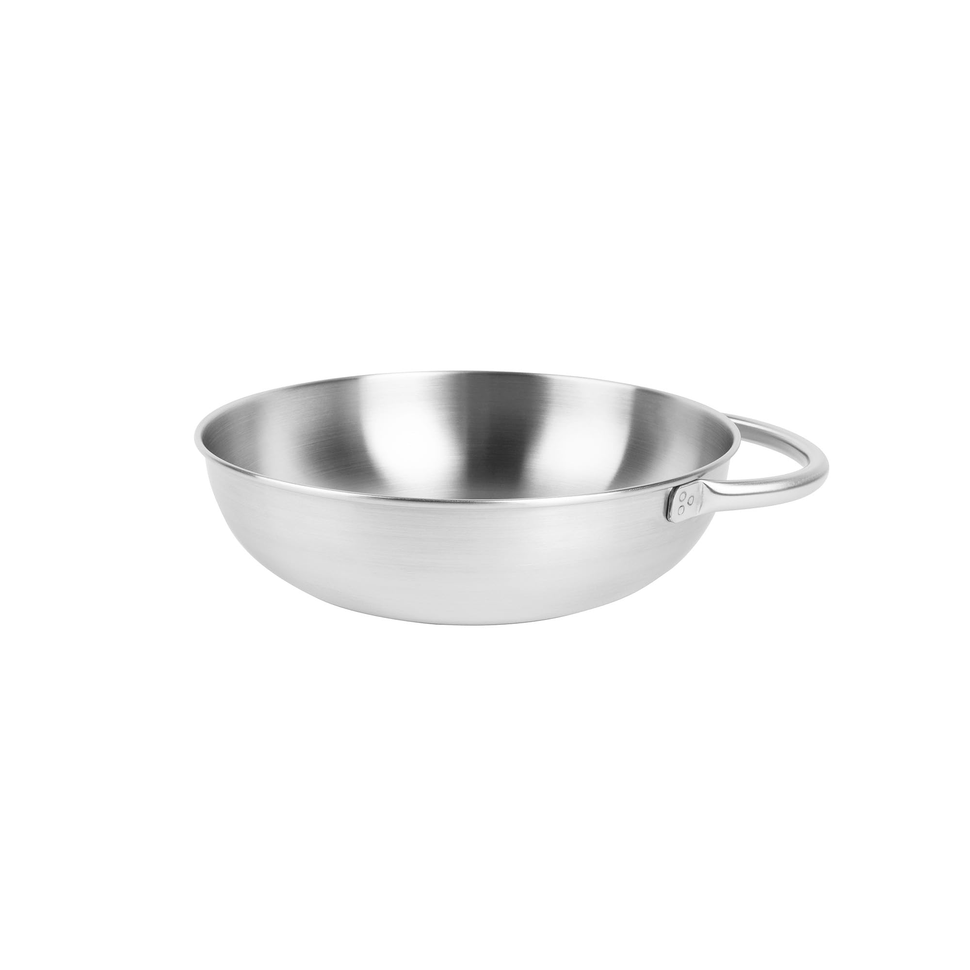 Titan Large Bowl - Decoratieve Glazen Schaal, Zwart & Titanium