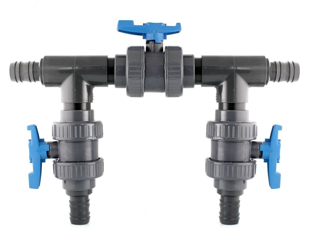 Zestaw zaworów typu "by pass" Ø 38/50 cm + Rura 50 cm