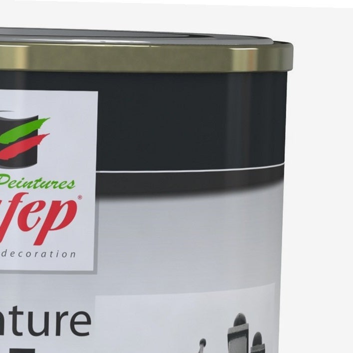Vernice fer antiruggine nera 0,5l - 7