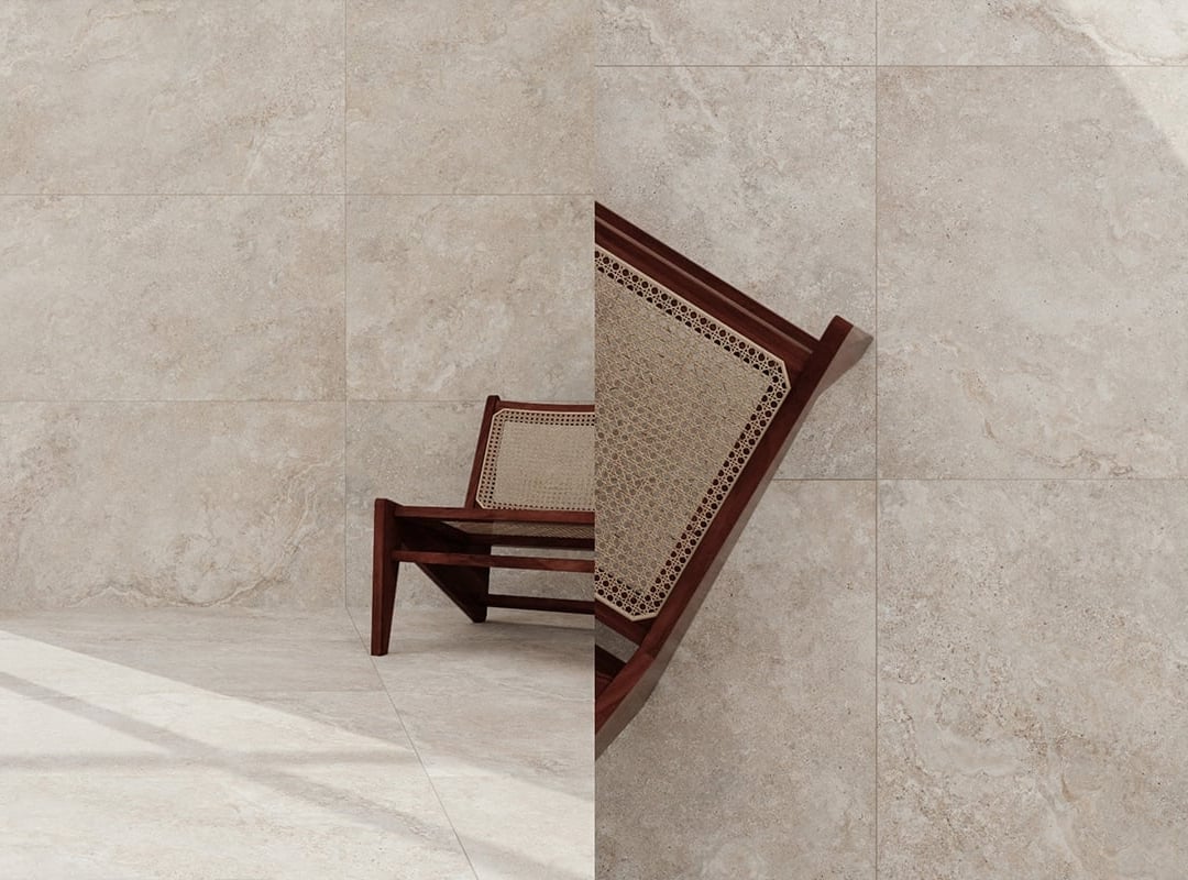 Classico Mandorla - Travertino - Piastrelle 30,4x61 cm 9 mm - CDO 3002 30x60 MATT R10 9 mm - 4