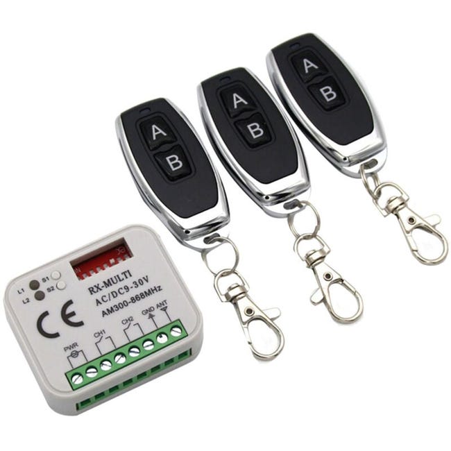 Receptor Y Control Remoto 27 MHz Para Coche Eléctrico Infantil | Compatible 6V Y 12V Con Alcance De 15 M