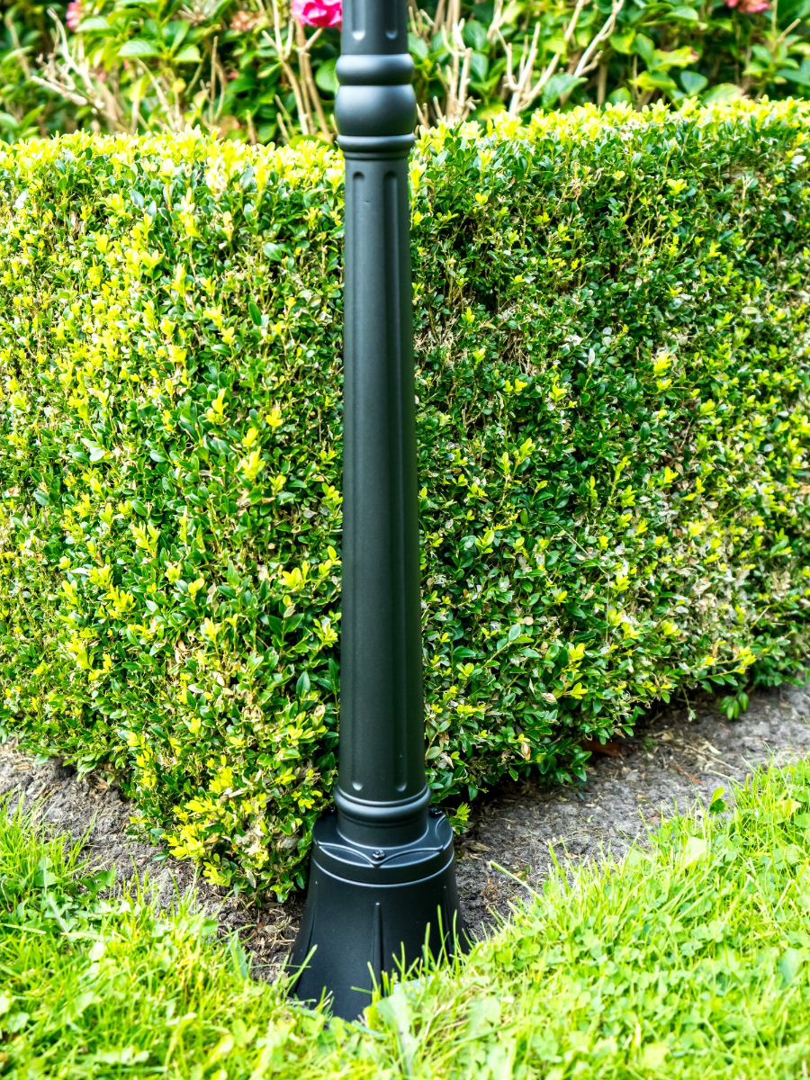 Réverbère solaire Iplux® Oslo 160cm- Haute qualité - Durée de combustion 15 heures - 4