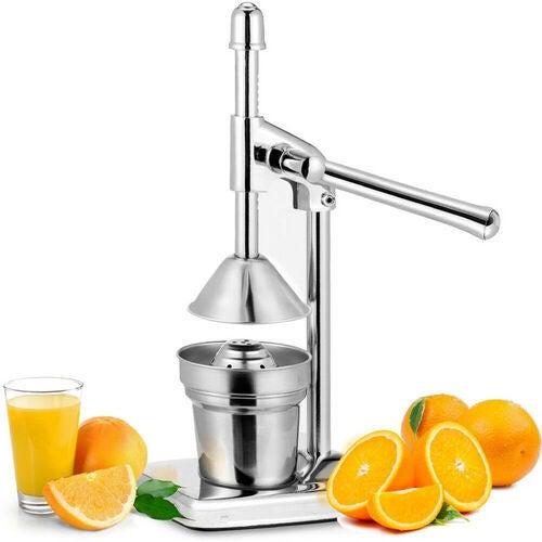 Spremiagrumi Manuale Professionale In Acciaio, Leva Per Arance - Stile Bar