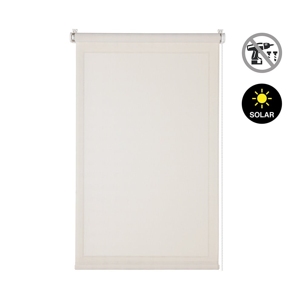 Roleta screen EasyFix, roleta bezinwazyjna Beżowa 90x180