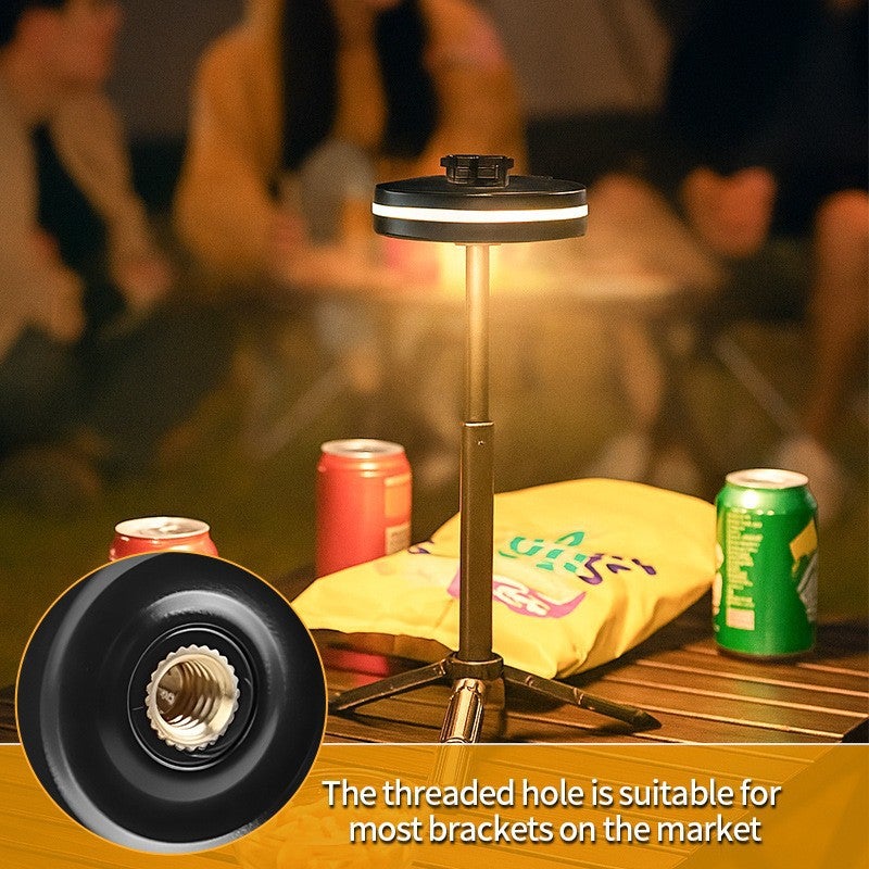 Lampe De Camping LED Rechargeable – 3 Modes Principaux + RGB Latéral – Aimant, Crochet, Pince 180° – 100-300 Lm, 1000 MAh – Imperméable